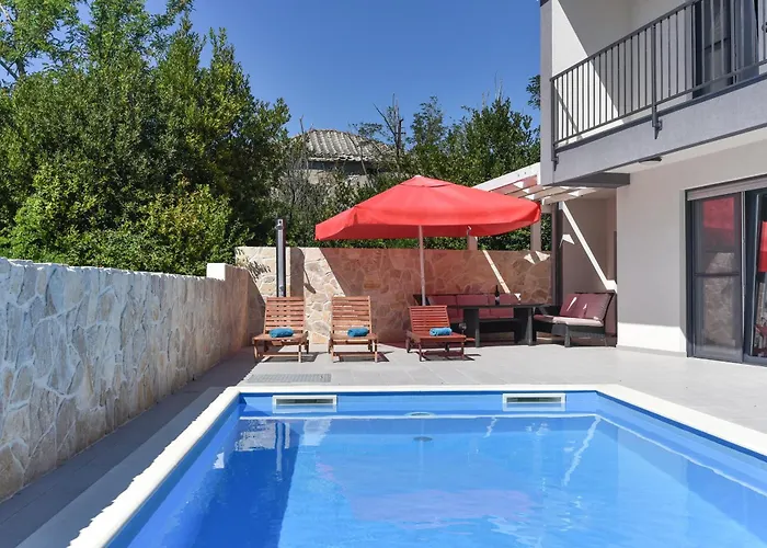 Family Friendly House With A Swimming Pool Privlaka, Zadar - 23636 Дом отдыха